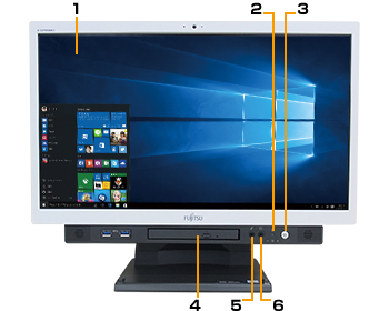 ESPRIMO K556/M 本体前面