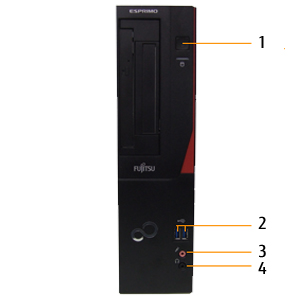 ESPRIMO D753/N 本体前面