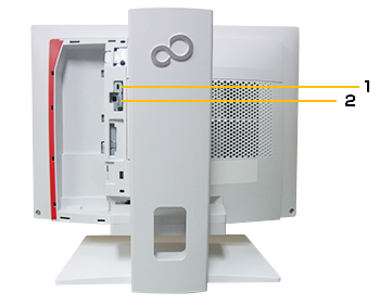 ESPRIMO K558/T 本体背面