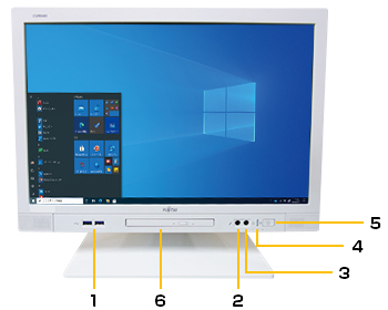 ESPRIMO K558/B 本体前面