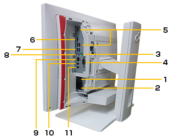 ESPRIMO K558/B 本体内部