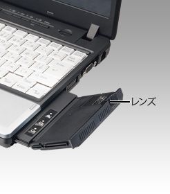 モバイルプロジェクターユニット装着時（P772/G用）