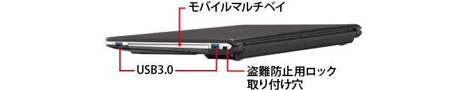 LIFEBOOK S938/V 右側面