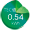 TEC値：0.54 kWh ロゴマーク