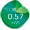 TEC値：0.57 kWh ロゴマーク