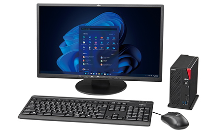 製品画像：「ESPRIMO G6012/K」24時間モデル※ディスプレイは別売
