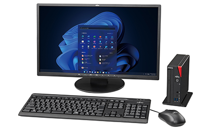 製品画像：「ESPRIMO G6012/K」光学ドライブ搭載モデル※ディスプレイは別売
